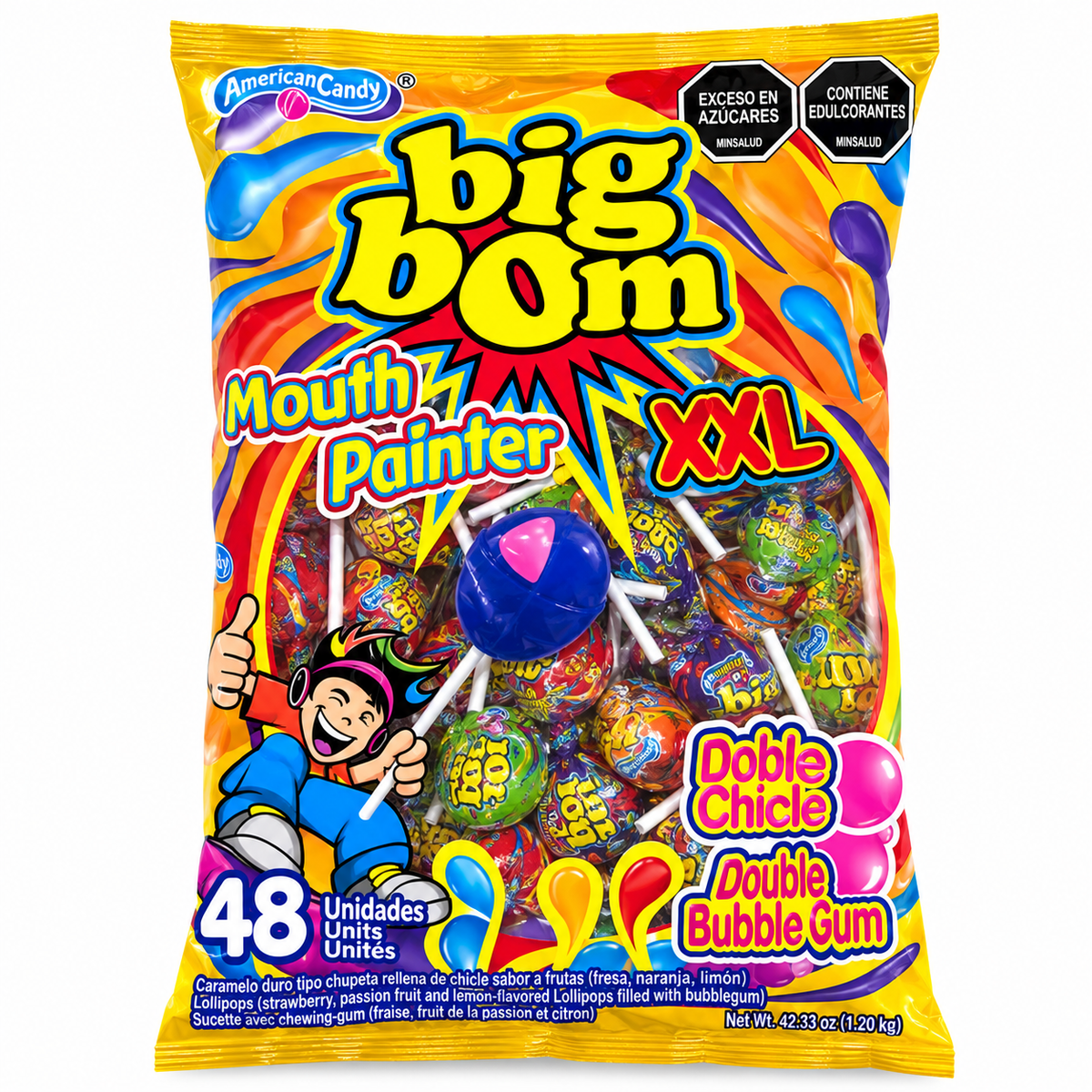 Americandy Big Bom XXL Mouth Painter