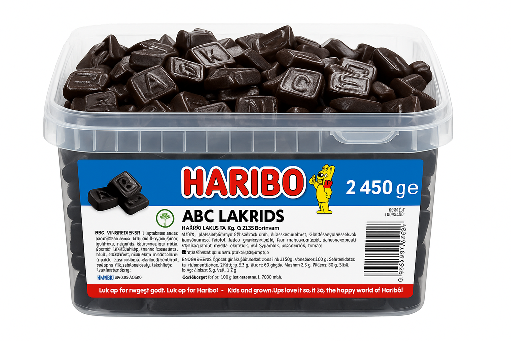 Haribo ABC Lakrids