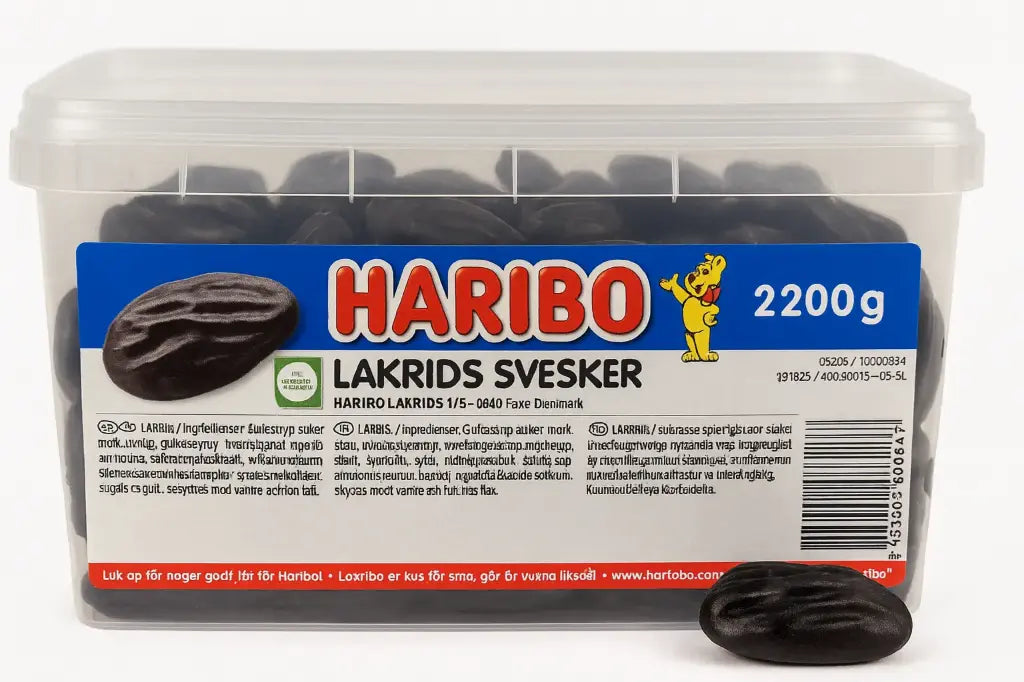 Haribo Lakrids Svesker