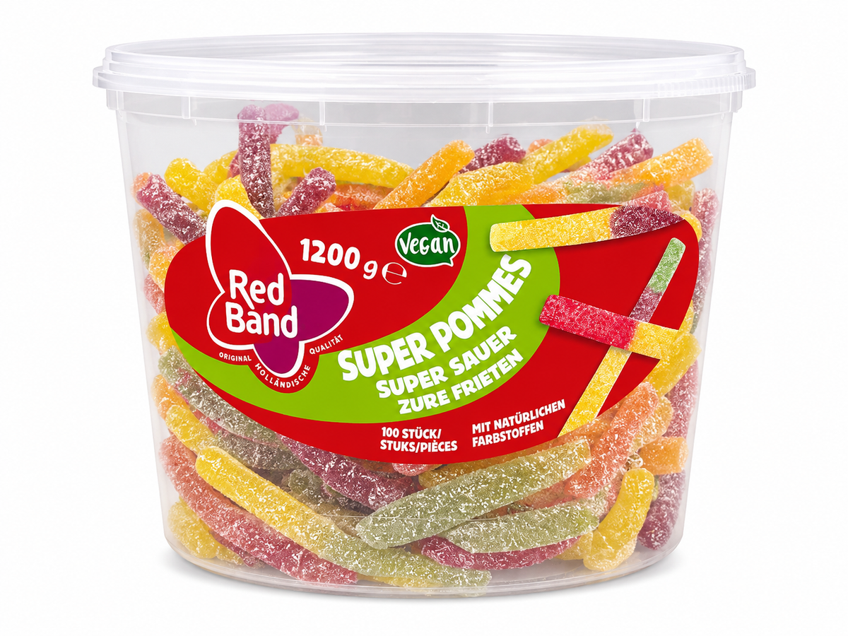 Red Band Super Pommes Super Sauer